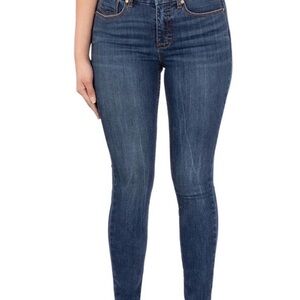 Seven7 Women's Tummyless High Rise Skinny Jeans 8